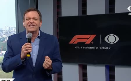 F1 na Band em 2025 (Foto: Reprodução/Band)