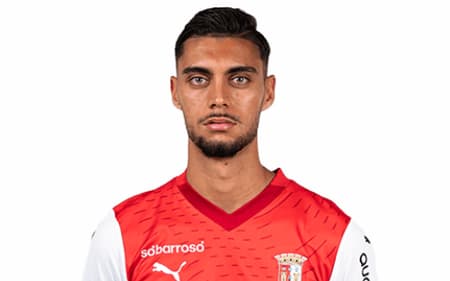 Atacante Gabri Martínez, do Braga (Foto: Braga/Divulgação)