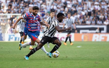 Partida entre Ceará e Fortaleza, pelo Brasileirão de 2022 (Foto: Felipe Santos/Ceará SC)