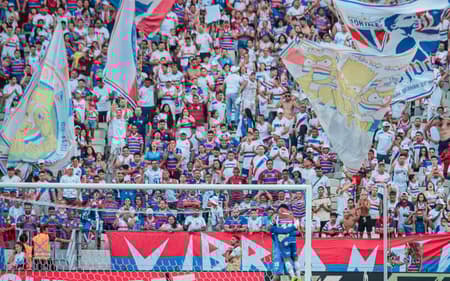 Partida entre Fortaleza e Bahia, pelo Brasileirão (Foto: Mateus Lotif/Fortaleza EC)