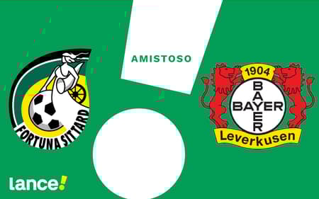 Fortuna Sittard x Bayer Leverkusen em amistoso de pré-temporada (Arte: Lance!)