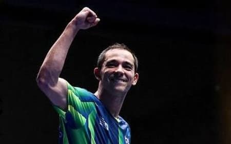 Hugo Calderano bicampeão do WTT da Eslovênia (foto: WTT)