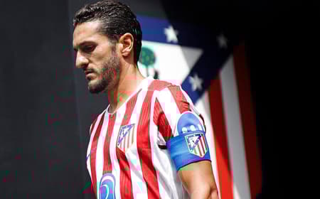 Koke durante o Mundial de Clubes com o Atlético de Madrid