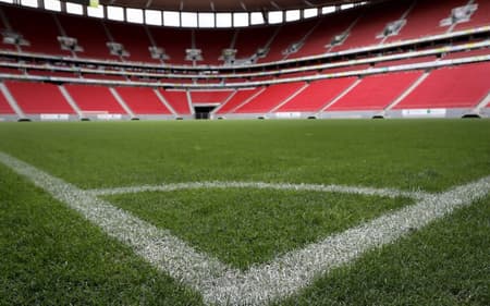 Mané Garrincha recebe o clássico entre Vasco e Botafogo (Foto: Sergio Lima/AFP)