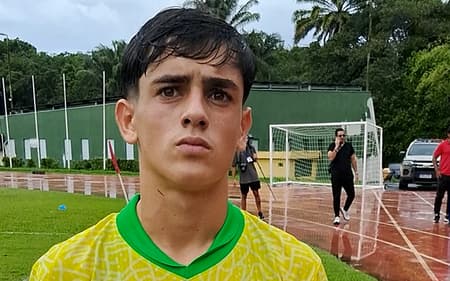 Henrique Lemos em entrevista ao Lance! (Foto: Rafael do Carmo / Lance!)
