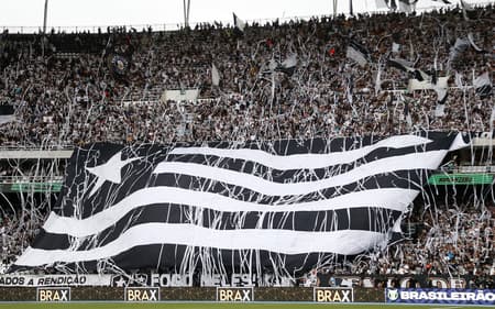 Torcida do Botafogo no Estádio Nilton Santos (Foto: Vítor Silva/Botafogo)