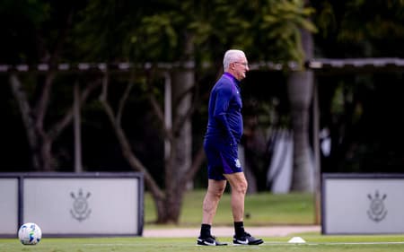 Dorival Júnior no treino do Corinthians (Foto: Rodrigo Coca/Agência Corinthians)