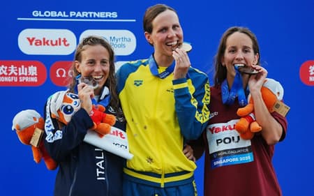 Austrália conquistou ouro inédito no Mundial de Singapura