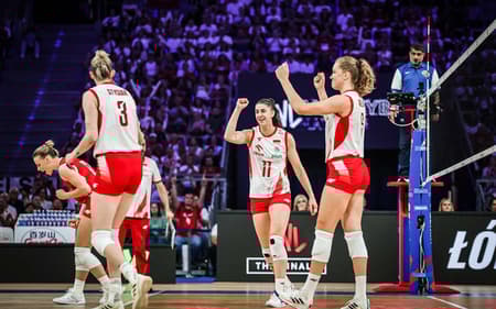 Polônia superou o Japão e ficou com o bronze na VNL