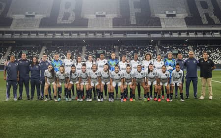 Botafogo conquistou acesso à Série A1 do Brasileirão Feminino. (Foto: Arthur Barreto/Botafogo)
