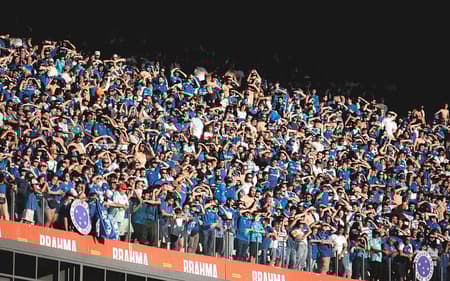 Torcida do Cruzeiro no Mineirão (Foto: Gustavo Martins/Cruzeiro)