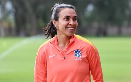 Marta busca o 9º título da Seleção Brasileira feminina na Copa América. (Foto: Lívia Villas Boas/ CBF)