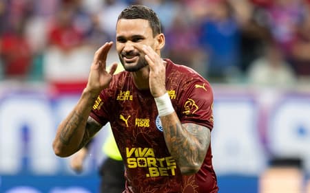 Willian José em Bahia x Fluminense (Foto: Rafael Rodrigues / EC Bahia)