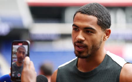 Levi Colwill falou com a imprensa nesta sexta-feira (Foto: Buda Mendes / GETTY IMAGES NORTH AMERICA / Getty Images via AFP)