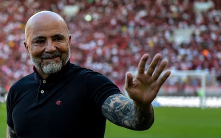 Sampaoli passou pelo Flamengo (Foto: Thiago Ribeiro/AGIF)
