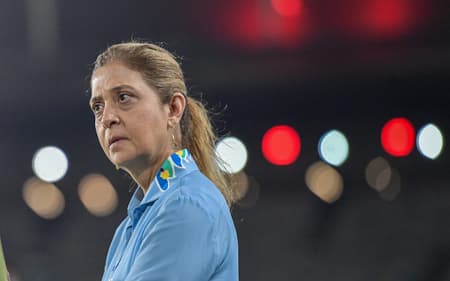 Leila Pereira critica modelo associativo e diz que clubes devem pagar o que contratam (Foto: Thiago Ribeiro/AGIF)