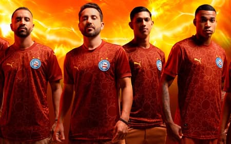 Bahia terceiro uniforme