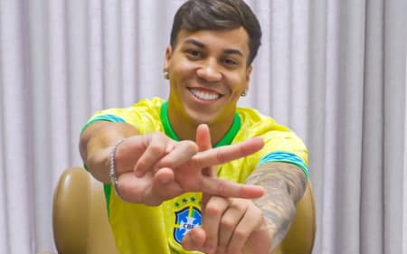 Atacante do Cruzeiro, Kaio Jorge convocado para a Seleção Brasileira (Foto: Divulgação)