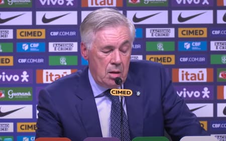 Carlo Ancelotti convoca Seleção Brasileira pela 2ª vez