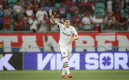 Davi Schuindt, da base do Fluminense, foi elogiado por Renato Gaúcho
