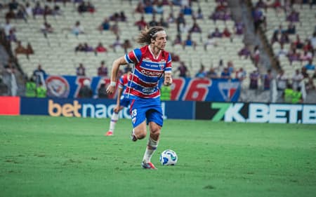 David Luiz rescindiu com o Fortaleza (Foto: Mateus Lotif/Fortaleza EC)