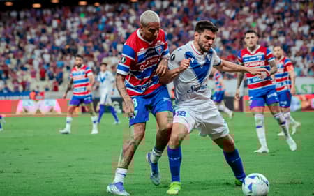Partida entre Fortaleza e Vélez Sarsfield, pela Copa Libertadores (Foto: Mateus Lotif/Fortaleza EC)