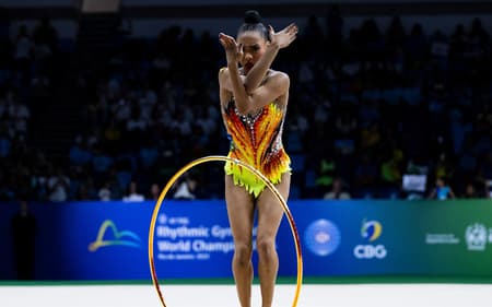 Geovanna Santos no primeiro dia do Mundial de Ginástica Rítmica do Rio de Janeiro (Foto_ Ivan Carvalho _ CBG) (2)