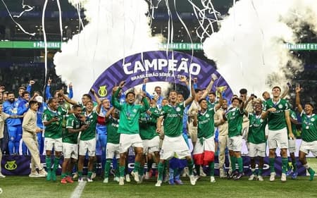 Palmeiras celebra título brasileiro sub-20 2025