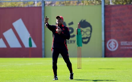 Roger Machado, técnico do Internacional