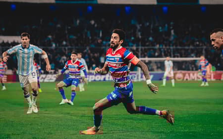Partida entre Racing e Fortaleza, pela Copa Libertadores (Foto: Matheus Amorim/Fortaleza EC)