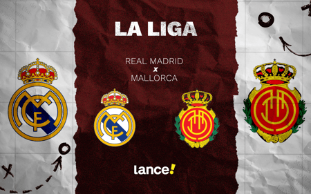 Real Madrid x Mallorca pela La Liga