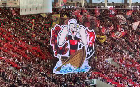 Torcida do Flamengo no Maracanã (Foto: Lucas Bayer/Lance!)