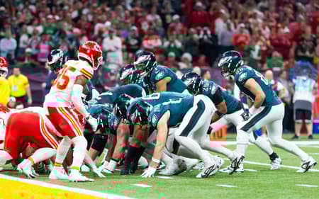 Tush Push do Philadelphia Eagles com a NFL