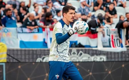 Vinícius Silvestre, goleiro do Fortaleza (Foto: Mateus Lotif/Fortaleza EC)