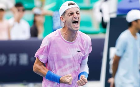 Terence Atmane é o próximo oponente de João Fonseca (Foto: Guangzhou Nansha International Challenger)