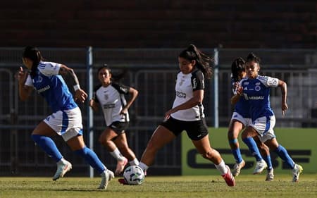 Corinthians e Cruzeiro se enfrentam na terceira fase da Copa do Brasil Feminina. (Foto: Foto: Rebeca Reis / Staff Images Woman / CBF)
