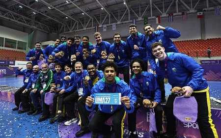 Handebol masculino foi ouro do Pan Júnior