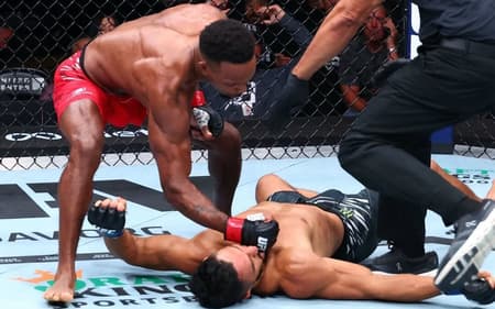 Lerone Murphy após vitória no UFC 319 (Foto: Divulgação/UFC)