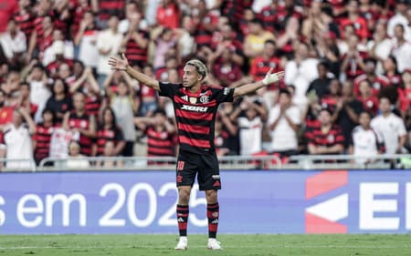Matheus Gonçalves em atuação na final do Mundial de Clubes Sub-20. (Foto: Gilvan de Souza/Flamengo)