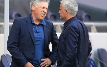 José Mourinho e Carlo Ancelotti