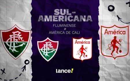 Fluminense x América de Cali se enfrentam pela Sul-Americana
