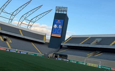 Palmeiras x Santos acontece na Arena Barueri. (Foto: Palmeiras/Divulgação)