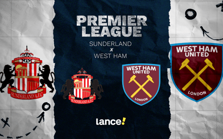 Sunderland x West Ham: onde assistir à primeira rodada da Premier League (Foto: Arte/Lance!)