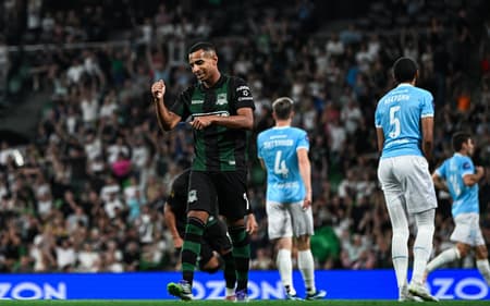 Vitor Sá marcou pelo Krasnodar, pela Premier League Russa (Foto: Divulgação/Krasnodar)