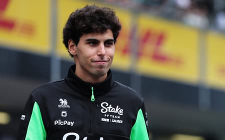 Gabriel Bortoleto no GP do Azerbaijão de F1, em Baku (Foto: Mark Thompson / Getty Images / Sauber Media Hub)