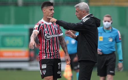 Rigoni somou bons números pelo São Paulo sob comando de Crespo (Foto: Rubens Chiri / saopaulofc.net)
