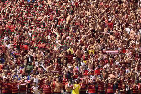 Torcida do Flamengo Mundial de Cubes Flamengo x Chelsea