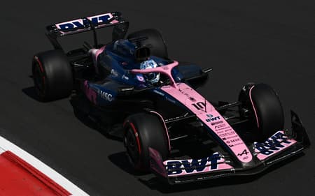 Alpine's French driver Pierre Gasly races during the first practice session ahead of the Italian Formula One Grand Prix at the Autodromo Nazionale Monza circuit, in Monza, northern Italy, on September 5, 2025. (Foto: Philippe Lopez / AFP)