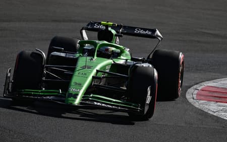 Gabriel Bortoleto, da Sauber, no GP da Itália de F1 (Foto:Philippe Lopez / AFP)