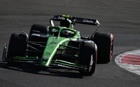 Gabriel Bortoleto, da Sauber, no GP da Itália de F1 (Foto:Philippe Lopez / AFP)